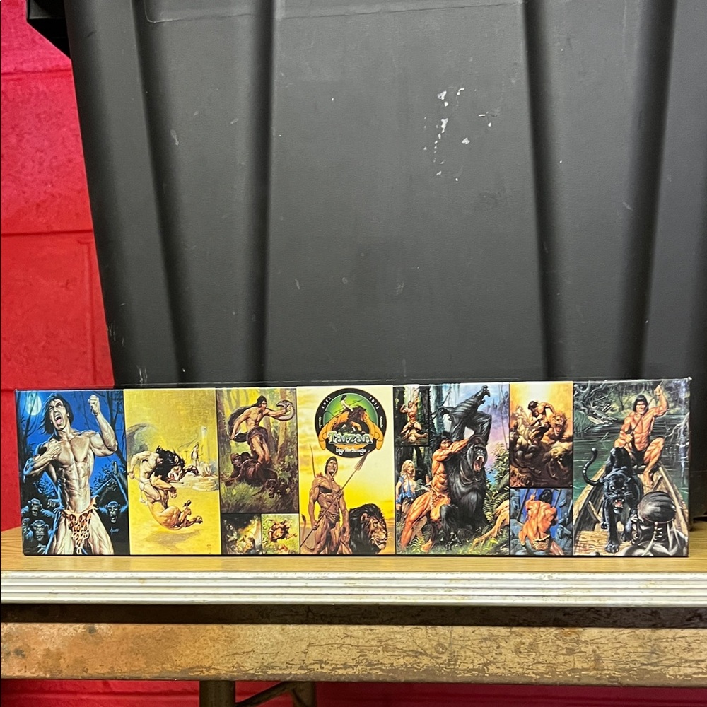 Tarzan Themed Decorative Knife with Art Panel 100 yr Anniversary